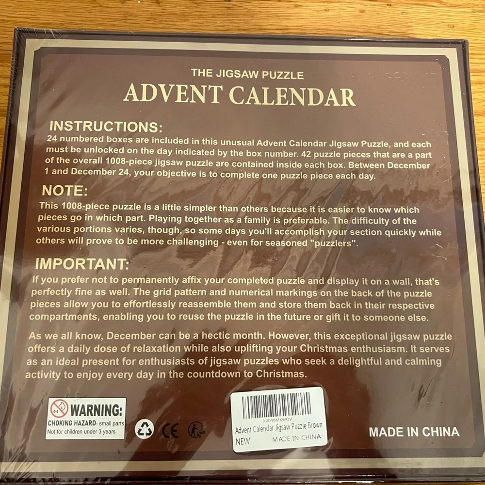 Advent Calendar Jigsaw Puzzle